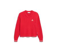 Pull femme Armedangels Caarlas Cable Rouge XL