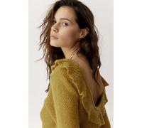 Pull femme Atelier Rêve Irsues Jaune XL