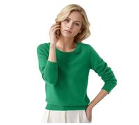 Pull Femme Automne Hiver Chaud Chic et Élégant Pull Fin Femme Manche Longue Col Rond Demi Saison Pullover Femme Tricoté Basic Doux Chandail Femme Leger Simple Uni Vintage