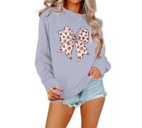 Pull Femme Automne Sweatshirt Sans Capuche Pull Manches Longues Sweatshirt avec Inscription « God is Greater Than The Highs and Lows » pour Femme Manches Longues Graphique, gris, XL