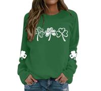 Pull Femme Automne Sweatshirt Sans Capuche Pull Manches Longues Sweatshirt avec Inscription « God is Greater Than The Highs and Lows » pour Femme Manches Longues Graphique, vert, XL