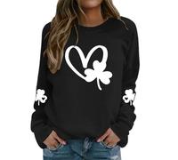 Pull Femme Automne Sweatshirt Sans Capuche Pull Manches Longues Sweatshirt avec Inscription « God is Greater Than The Highs and Lows » pour Femme Manches Longues Graphique, Noir , XL
