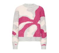 Pull femme b.young Omea Abstract Rose XL