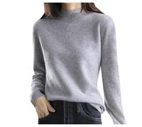 Pull Femme Chaud Laine Sweater sous Pull Chic Et Elegant Col Roulé Pull Original Long Pulls Pull Col Roulé Oversize Hiver Sweat Leger Coton Shirt Grande Taille Cachemire Top