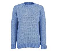 Pull Femme Col V Cachemire Pull Rose Femme Col V Automne et Hiver Mme New European and American Snowy Sweater Girl Pure Coloring Veste de Couverture à Pull Col V Femme Chic Pull Hiver Femme (Blue, L)