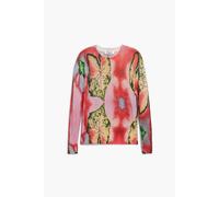 Desigual Sweatshirt Leaf Lacroix Rouge XL Femme