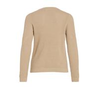 Pull femme doux en tricot motif structuré avec col rond VILA