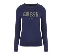 Pull femme Guess Reyna Logo Bleu XS