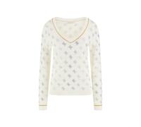 Pull femme Guess Rosie 4G Blanc S