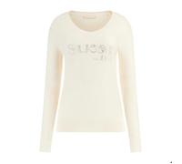 Guess - Maille ras du cou - Femme - Pulls - Blanc - Taille: 44 FR