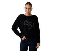 Guess Sylvie Logo Sweater Noir XS Femme