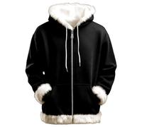 Pull Femme Hiver chaudSweats à Capuche et Pulls féminins pour Automne et Hiver - Confortables en Polaire avec imprimé cœur pour Un décontracté et activités de Plein air (Navy, S)