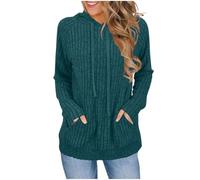 Pull Femme hiverSweats à Capuche et Pulls féminins pour Automne et Hiver - Confortables en Polaire avec imprimé cœur pour Un décontracté et activités de Plein air (Purple, XXXL)