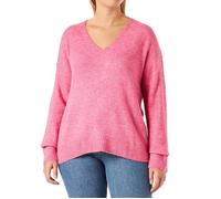 Pull Femme - JDY - Elanora - Rose - Col V - Maille XS