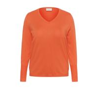 Pull femme KAFFE Curve Kclizzy Orange S