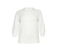 Pull femme KAFFE Curve Merida Blanc XL
