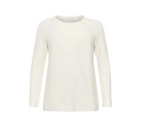 Pull femme KAFFE Curve Ninka Solid Blanc L