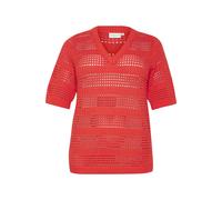 Pull femme KAFFE Curve Tenesa Orange M