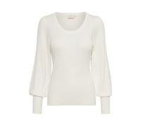 Pull femme KAFFE KADora Blanc 2XL
