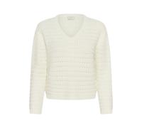Pull femme KAFFE KAMetta Blanc M