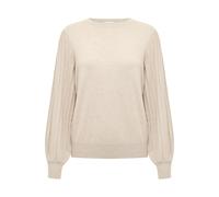 KAFFE Woman's Knit Pullover Regular Fit Lond Sleeves Crew Neckline