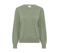 Pull femme KAFFE Lone Knit Vert XS