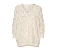 Pull femme KAFFE Paige Beige XL