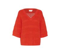 Pull femme KAFFE Teresa Orange S