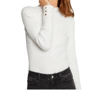 Pull Femme - MORGAN - Morik - Manches Longues - Col Rond Montant - 100% Polyamide XS