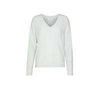 Pull femme Moss Copenhagen Lisa Hope - starlight blue - manches longues - épaules tombantes - col V XS/S