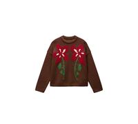 Napapijri Bloom Crew Sweater Marron M Femme