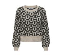 Pull femme Only Geo Life Beige XS