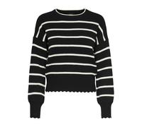 ONLY Pull-over 'ONLibi' noir / blanc, Taille XL