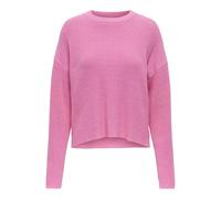 ONLY ONLY Pink Long Sleeve Round Neck Spring Knit Jumper