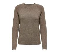 Pull Femme - Only - Rica Life - Marron - Col Rond - Manches Longues - Taille S S