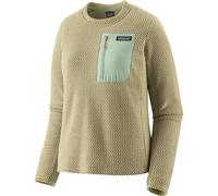 Patagonia Polaire R1 Air Crewneck Femme Beige