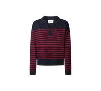 Pepe Jeans Carlina V Neck Sweater Bleu M Femme