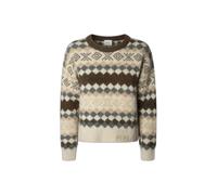 Pepe Jeans Pull-over 'Celestine' beige / turquoise / chocolat / cappuccino, Taille XL
