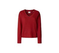Pepe Jeans Cherice V Neck Sweater Rouge L Femme