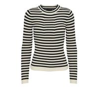 Pull Femme - Pieces - Crista - Col Rond - Manches Longues - Noir M
