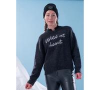 Pull femme PS of Sweden Quote Mohair Mix Gris S