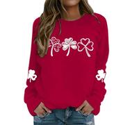 Pull Femme sans Capuche Automne Pull Manches Longues Sweatshirt Sweatshirt avec Inscription « God is Greater Than The Highs and Lows » pour Femme Manches Longues Graphique, rouge, XL