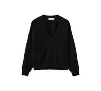 Sofie Schnoor - Pull Noir Col en V Style Edensw - Femme - Pulls - Noir - Taille: 36 FR