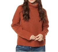 Pull Femme - SUPERDRY - Studios Chunky - Col roulé - Terracotta 42