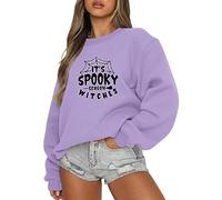 Pull Femme T-Shirt imprimé 3D Chat Blanc Mignon pour Femmes à Manches Longues Pull Graphique drôle Pull Sweats Sweat Sport Femme