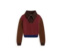 Pull femme Thinking Mu Block Tanit Knitted Marron S