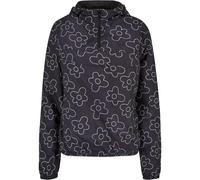 Urban Classics Aop Pullover Jacket Noir,Violet S Femme