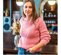 Pull femmes Céleste INES Rose EU XXL