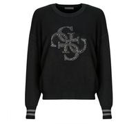 Pull femmes Guess SYLVIE LOGO Noir EU L