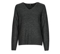 Pull femmes Only ONLCAMILLA V-NECK L/S PULLOVER KNT NOOS Gris EU L